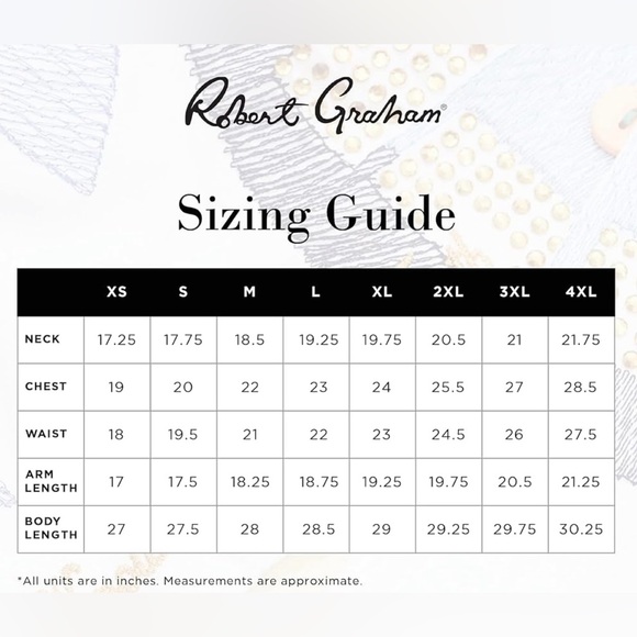 Robert Graham Cotton Long Sleeved Button Down Shirt. Blue Floral Pattern. Size M - Picture 16 of 16